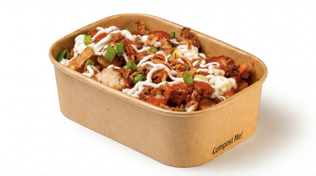Buffalo Chicken Loaded Fries